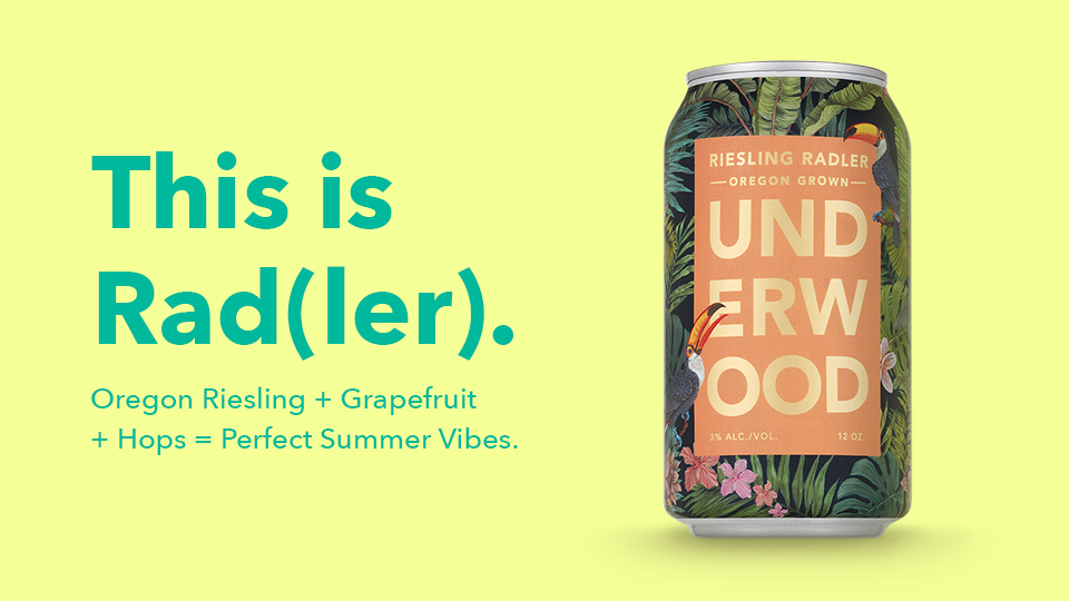 Union Wine Co. Oregon wines, Underwood Wine in a can