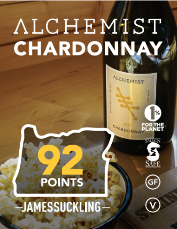 Alchemist Chardonnay Shelf Talker