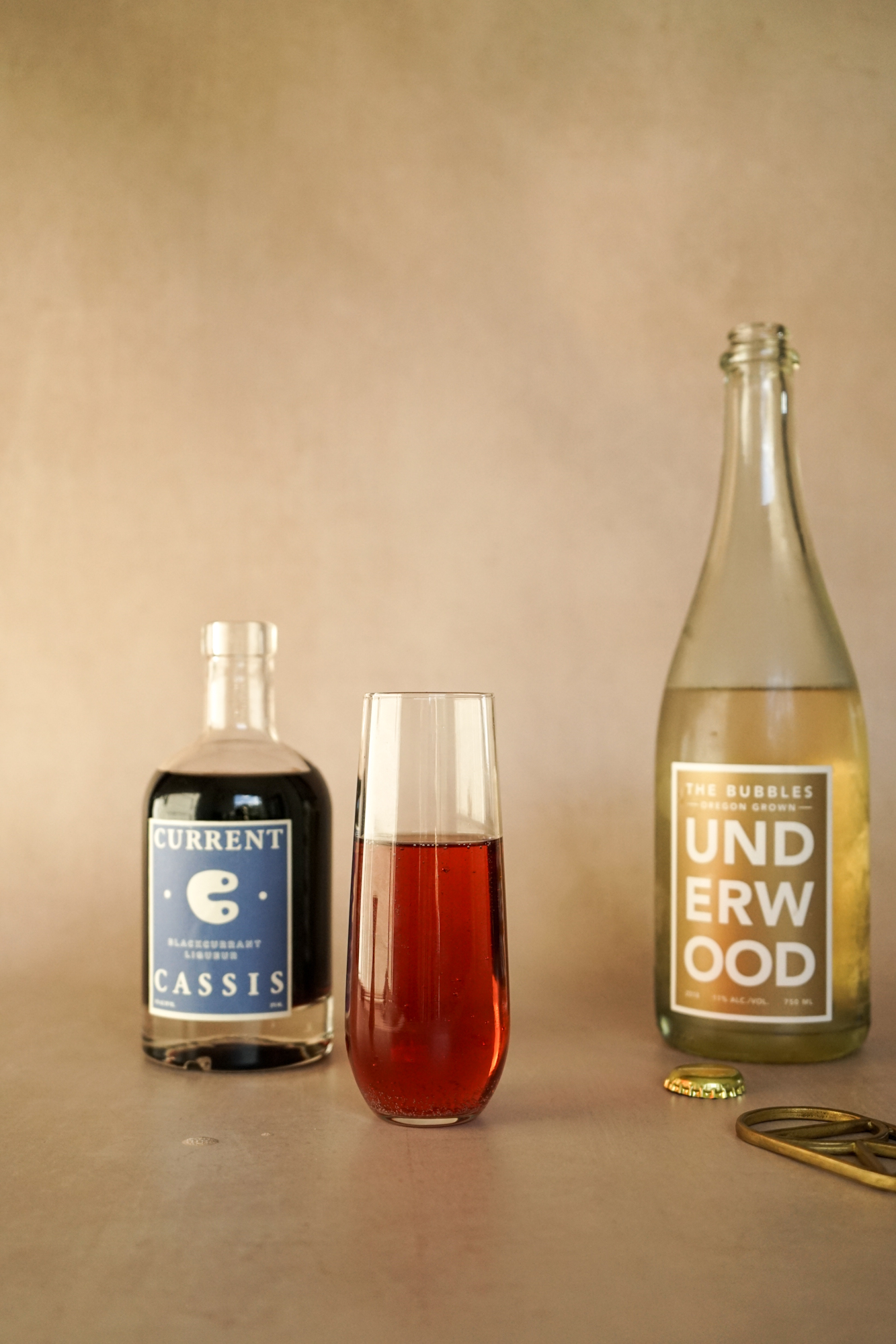 Underwood Bubbles Kir Royal Cocktail